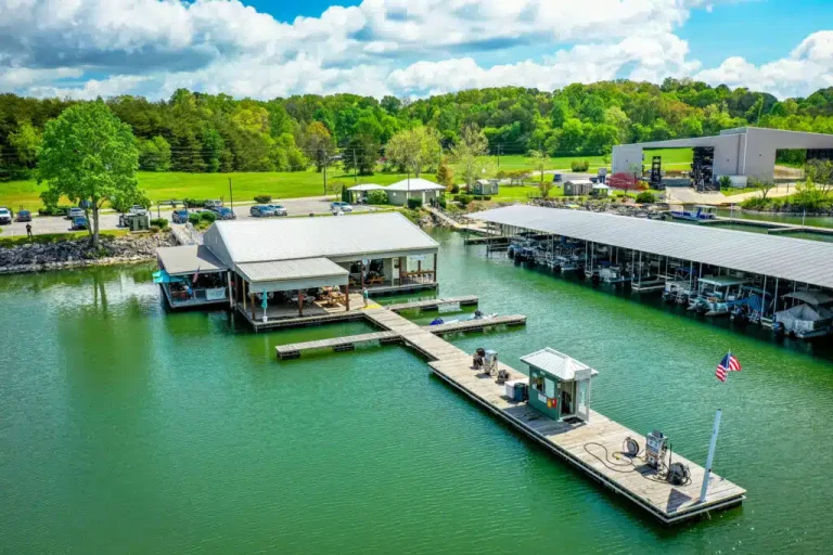 Marina access near Lake Hiwassee