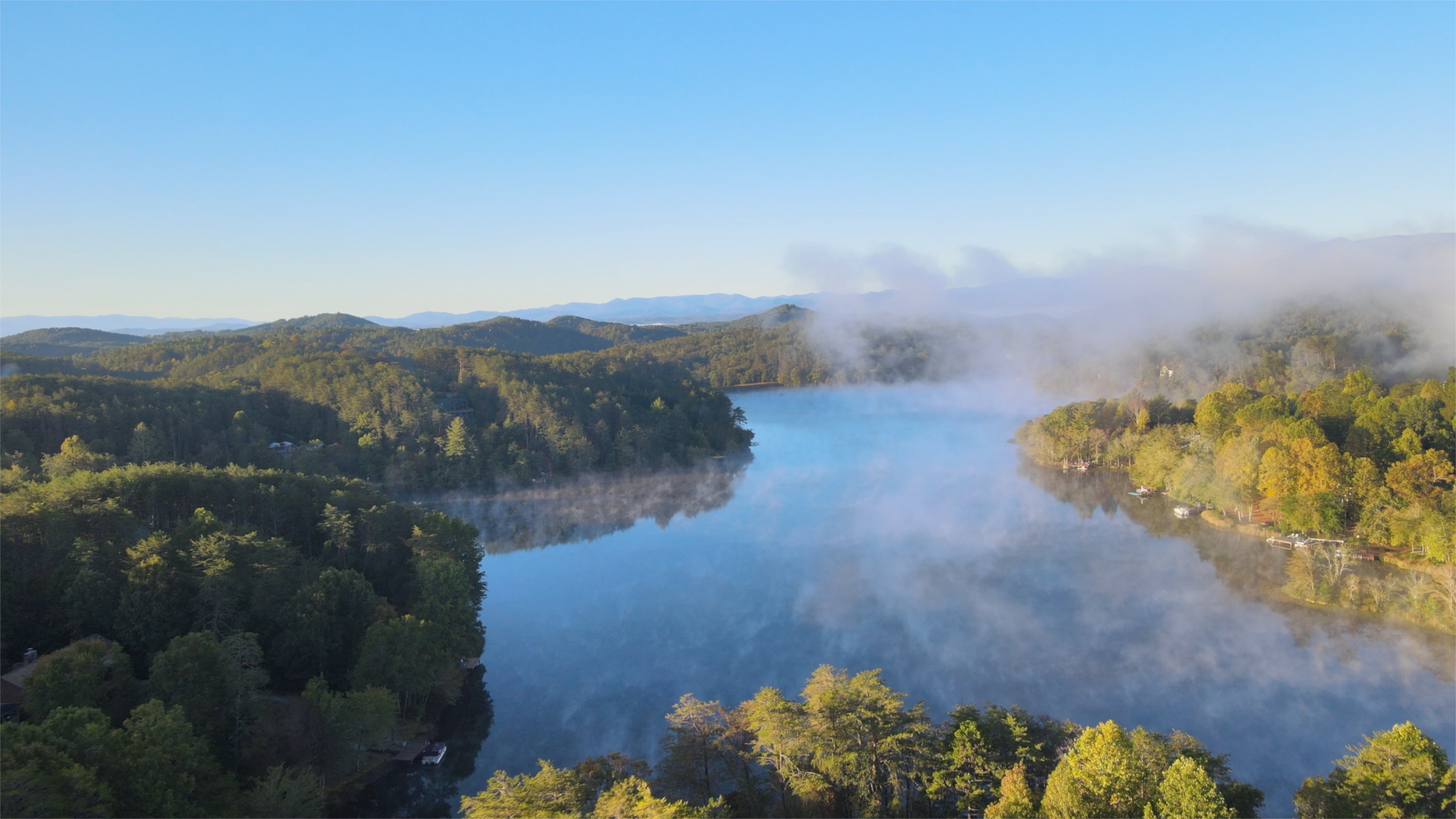 Mountain lake near Eagle's Nest Retreat